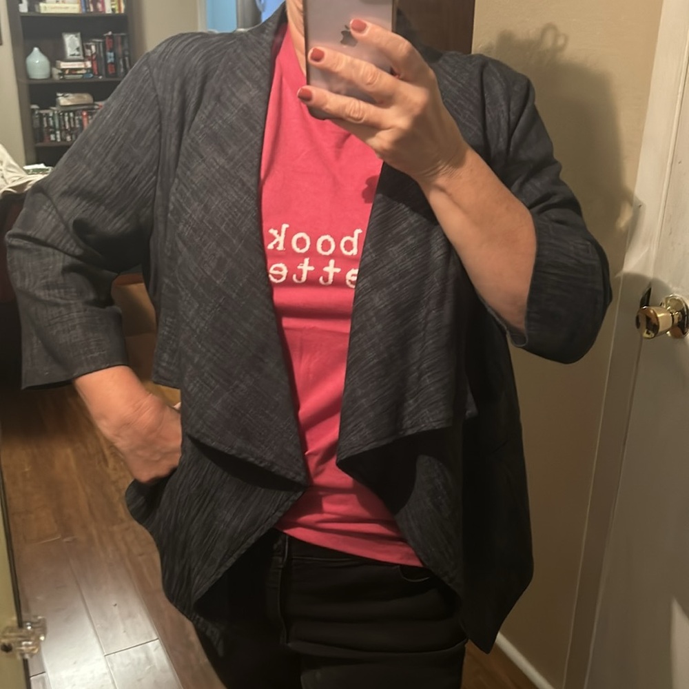Matching two piece jeans suit - Picture 4 of 7